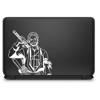 Una Bucata Roronoa Zoro Laptop Decal Autocolant pentru Macbook Decal Aer Pro Retina 11 12 13 15.6 inch Mac Km de Carte de Suprafață a Pielii Autocolant