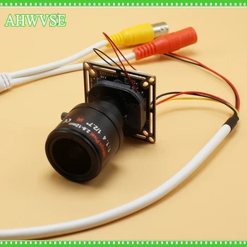 Unghi larg 1200tvl DIY Sistem CCTV aparat de fotografiat Module cu Cablu BNC IRCUT Unghi Larg de interior pentru dom glonț de Supraveghere de securitate