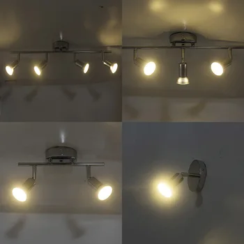 Unghi reglabil de Tavan la fața Locului de iluminat Camera de zi LED lampă de Plafon Dormitor Pat Noptiera de Iluminat Interior