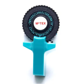 UniPlus 10buc Eticheta Casete pentru Dymo 3D Label Maker Motex E101 Imprimantă de Etichete Litera mașină de Scris Manuală, Mașină de Ștanțare Autocolant