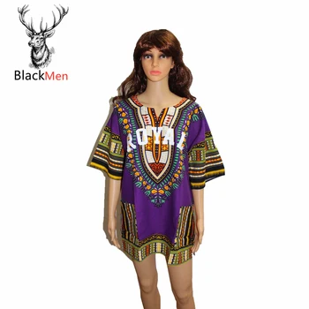 Unisex Multi Oameni Hippie, Punk Tradiționale Dashiki doamnelor haine din Material textil Plus Dimensiune Bluza pentru Africa de Îmbrăcăminte Unisex Kimono