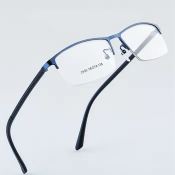 Unisex Pătrat De Afaceri, De Agrement Ochelari De Oțel Metal Ochelari Rame Ochelari De Vedere Optic Oculo De Grau Feminino Masculino