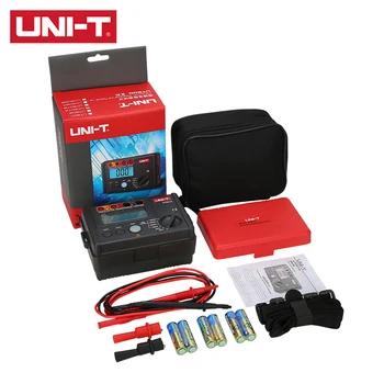 UNITATEA UT501A rezistență izolație tester 2000 conta ecran LCD indicator de suprasarcină de fundal AC tensiune de măsurare