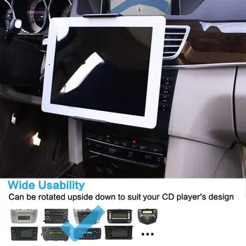 Universal 2 in 1 CD Slot Player Tableta Clemă Suport Smartphone CD Slot de Masina de Muntele Cradle pentru iPad Pro 9.7