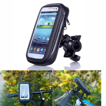 Universal Caz Impermeabil Sac de Motociclete Biciclete Suport de Telefon Pentru iPhone 7 6 6s Plus Pentru Xiaomi, Huawei Telefon Mobil Bicicleta Titular