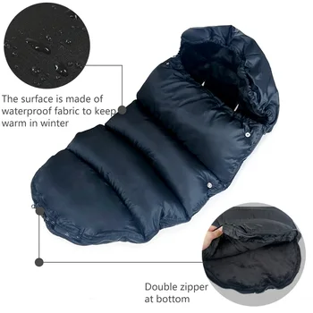 Universal De Iarnă Sleepsacks Groasă De Sac De Dormit Cald Cărucior Pentru Copii Accesorii Pentru Yoya Yoyo Cărucior Pentru Copii Footmuff Acoperi