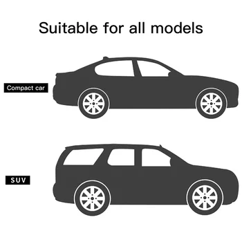 Universal Jumătate de Acoperire Rezistent la Praf Scut Auto SUV Capace parasolar Auto Zăpadă Scut Auto Parbriz Protector Acoperă