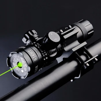 Universal Laser Verde Dot Scopul Tactic Vedere domeniul de Aplicare Cu Muntele Pentru Airsoft Vânătoare de Fotografiere Lazer pentru Pistol Feroviar și Pușcă