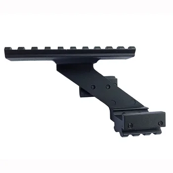 Universal Pistol de Aplicare Rail Mount Cu procesor Quad 20mm Picatinny Weaver Feroviar de Aplicare de Montare din Aluminiu pentru obiective Turistice Lumini Dedicat pentru Glock