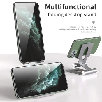 Universal Reglabil Suport de Telefon Mobil Pentru iPhone, Huawei, Xiaomi, Samsung Telefon Plastic Stand Birou pentru Tableta, Pliabil Sta pe Desktop