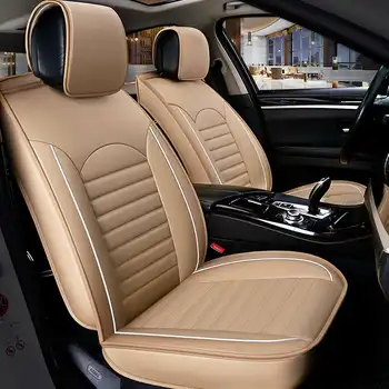 Universal Scaun Auto Coperta din Piele PU Huse Auto Vehicul Protector Styling Interior Dotari Pentru hyundai Pentru audi Pentru mitsubish