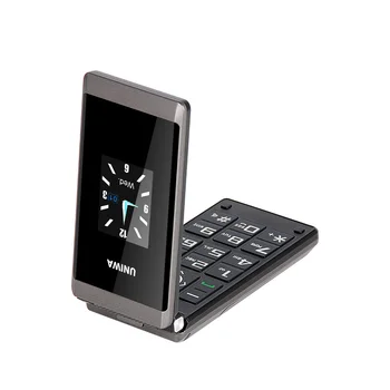UNIWA X28 Bătrân Flip Telefon GSM Mare Push-Butonul Flip Telefon Mobil Dual Sim, Radio FM, Russian Keyboard telefon Mobil Telefon Senior