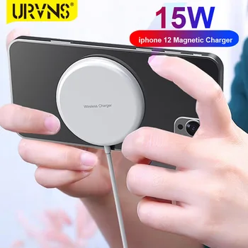 URVNS 15W Wireless de Încărcare Pad, Magnetic Wireless Încărcător Auto Aliniat de Încărcare Rapidă, Compatibil pentru iPhone 12 Seria 2020 Model