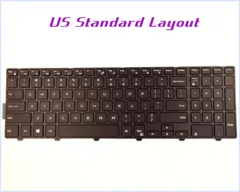 US English Keyboard Layout for Dell Inspiron 15 5000 0KPP2C MP-13N7 P39F KPP2C Laptop Negru Cu cadru Non-Backlit