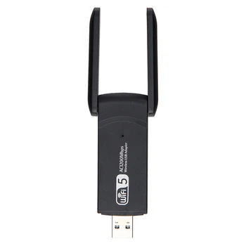 USB, Carduri de Rețea Ușor Wireless Dual Band 2.4 G 5.8 G WiFi Adaptor Ethernet 1200Mbps pe scară Largă Compatibil cu placa de Retea