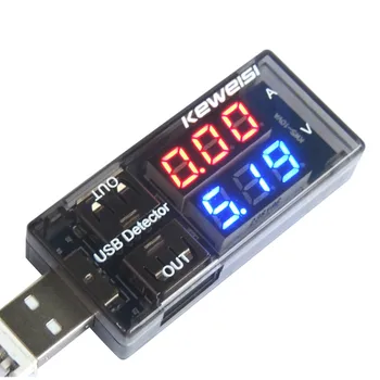 USB Charger Doctor Tensiune de Curent Contor de Baterie Mobil Tester Detector de Putere