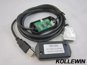 USB-CIF02 programare PLC cablu pentru CQM1,CPM1, CPM1A, CPM2A,C200HS,C200HX/HG/A, SRM1 serie USBCIF02 suport win7/win8