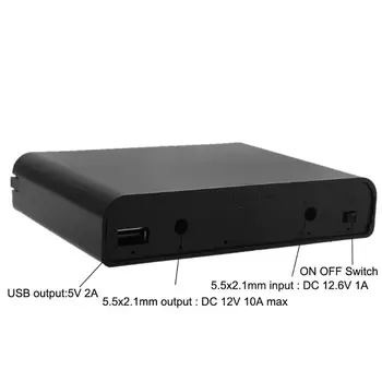 USB DC 12V 10A Ieșire 6x Baterii tip 18650 DIY Banca de Putere pentru telefonul Mobil Router LED