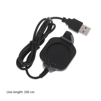 USB de Încărcare de Andocare Leagăn Încărcător de Alimentare Transfer de Date 1m Cablu de Sârmă Adaptor Portabil pentru Garmin Forerunner 920XT Smar