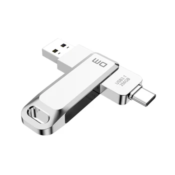 USB Flash DriveDM PD168 USB 3.0 C OTG Pendrive 256 128 64 GB Pentru Xiaomi Redmi5 Pentru Samsung S9 Plus Nota 9 Memory Stick Pen Drive