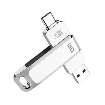 USB Flash DriveDM PD168 USB 3.0 C OTG Pendrive 256 128 64 GB Pentru Xiaomi Redmi5 Pentru Samsung S9 Plus Nota 9 Memory Stick Pen Drive