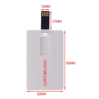 USB Flash Pen drive Personaliza Gratuit LOGO-Card de Stil 10buc /lot Pendrive USB 2.0 4GB 8GB 16GB 32GB 64GB Cadouri de Nunta Memory Stick