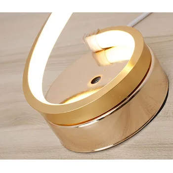 USB Lampă de Masă Acrilică Modernă cu Led-uri Lampa de Birou Dormitor Lampă de Noptieră copii Copii Carte de Lampa Lectura Studiu Reglabil Protectie pentru Ochi