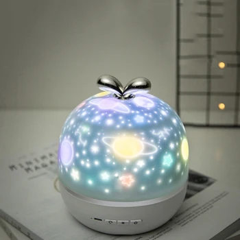 USB LED Star Lumina de Noapte Cerul Înstelat Proiector LED Lumina Bluetooth Proiector Muzica Proiector Exigibilă Rotativ Lumini de Noapte