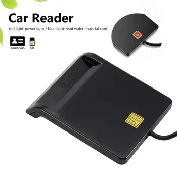 USB Smart Card Reader Funcționarea Stabilă Simplitate de Încredere pentru DNIE ATM CAC IC ID-ul Cartelei SIM Cloner Conector Windows