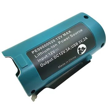 USB Încărcător 12V Adaptor de Înlocuire Pentru Makita PE00000020 Încălzit Jacheta Baterie Li-ion