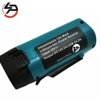 USB Încărcător 12V Adaptor de Înlocuire Pentru Makita PE00000020 Încălzit Jacheta Baterie Li-ion