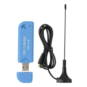 USB2.0 Digital DVB-T DST+DAB+FM HDTV TV Tuner Receptor Stick A RTL2832U+R820T Digital Eletronic Fierbinte