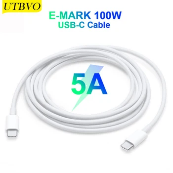 UTBVO USB-C to USB de Tip C Cablu de Încărcare pentru Xiaomi Redmi Nota 8 Pro Quick Charge 4.0 PD 100W Încărcare Rapidă pentru MacBook Pro Huawei
