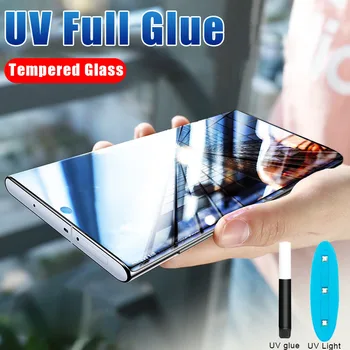 UV Nano Lichid plin de lipici ecran protector Pentru Samsung Galaxy Nota 10, 20 pro S20 ultra S10 lite S8 S9 plus sticla de film