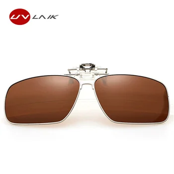 UVLAIK Oameni Full Frame Polarizati Clip-On ochelari de Soare Barbati Femei UV400 Miopie Filp pe Ochelari de Soare de Conducere Obiectiv Viziune de Noapte