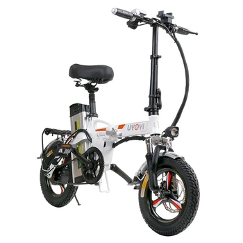 UYOYI 14 Inch Cadru din Aliaj de Aluminiu Pliere Adult Biciclete Electrice 400W 48V 20AH City Road Mobilitate Biciclete E-Bike Electromobile