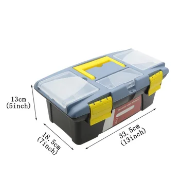 Ușoare Instrumente Portabile de Plastic Cutie de Depozitare Instrument de Mână Cutie cu Capac Container pentru Depozitare Mici Instrumente Hardware Parte Organizator