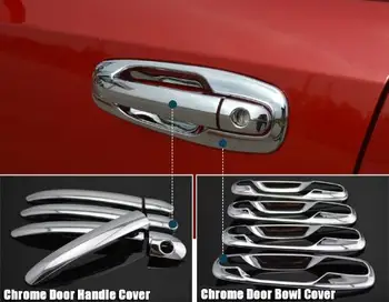 Ușă, Mânere cromate Exterioare Huse Pentru Chevrolet/Aveo Optra Daewoo Nubira Suzuki Forenza Holden Viva Autocolante Auto CR-047
