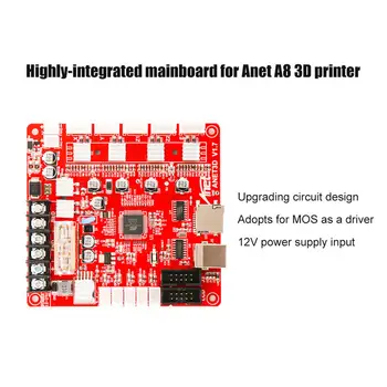 V1.7 Control Board Placa de baza Placa de baza Pentru Anet A8 Diy Auto-Asamblare Desktop 3D Printer Kit