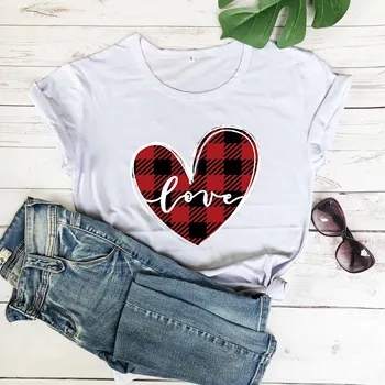 Valentine Dragoste Inima inima mare de femei de moda, dragoste grafic slogan amuzant grunge tumblr tricou fată tânără cadou cadou de vacanță tees
