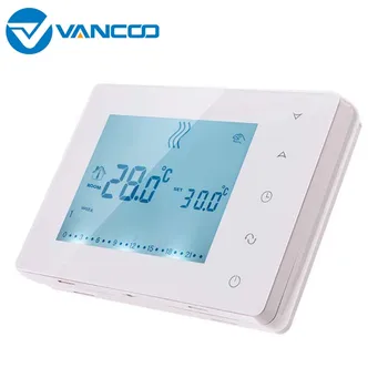 VANCOO Wireless RF Termostat de Perete spânzurat de Gaz Boiler de Încălzire Termostat Programabil Controler de Temperatura Baterii Alimentat