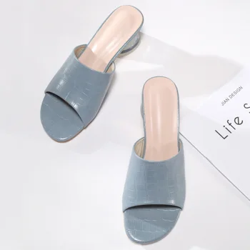 Vara Femeile Catâri Design Papuci De Sex Feminin Sandale De Moda Din Afara Slide-Uri Ciudate Femei Pantofi Cu Toc De Primăvară Pompe De Încălțăminte 2021