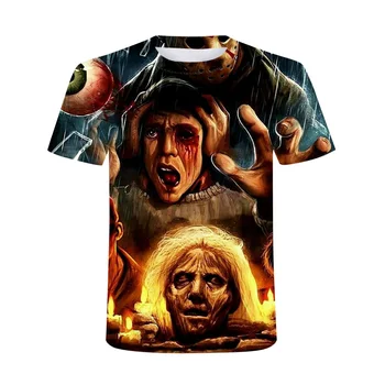 Vara nou model de Clovn imprimare tricou amuzant tricou hip-hop îmbrăcăminte cu mânecă scurtă T-shirt imbracamintea de strada 3d imprimate T-shirt mine