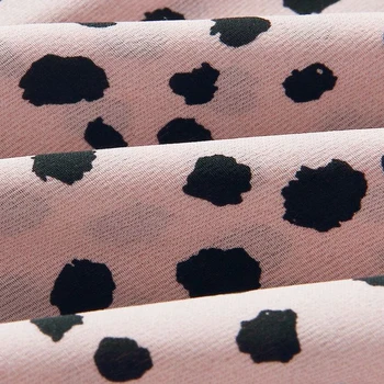 Vara Oblic Guler Full Sleeve Top Femei Sexy Leopard Print T Camasa Top 2020 Nou