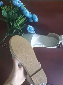 Vara Sandale Feminine Noi 2019 Pantofi Fierbinte Vinde Moda Deget De La Picior Închis Femei Fete Curea Glezna Pantofi Plus Dimensiune 42 43