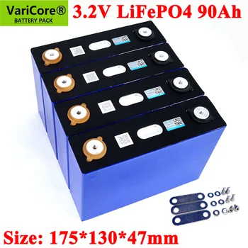 VariCore 3.2 V 90Ah LiFePO4 baterie poate forma 12V 24V 3C 270Ah baterie Litiu-fier phospha Poate face cu Barca baterii auto, batteriy