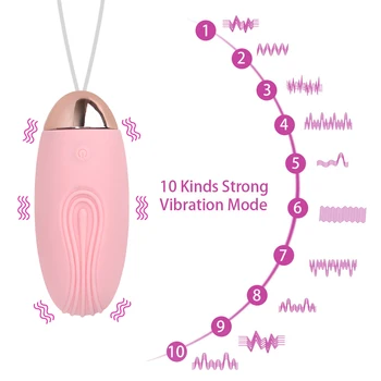 VATINE fără Fir Control de la Distanță Sari Ou Vibratoare Jucarii Sexuale pentru Femei Pentru Orgasm Stimula punctul G Vaginale mingea Vibrator