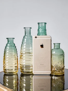 Vaze pentru Flori Nordic Decor Acasă Transparent Hidroponice Vaza de Sticla Decor Acasă Accesorii de Decorare Camera de zi