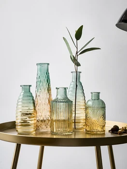 Vaze pentru Flori Nordic Decor Acasă Transparent Hidroponice Vaza de Sticla Decor Acasă Accesorii de Decorare Camera de zi