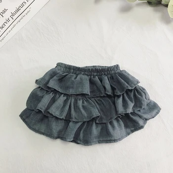 VearDoller Fete pantaloni Scurți 2019 Noi de Vara pentru Copii Haine Copii Pantaloni de Bumbac și Lenjerie de pat Solid Fetita pantaloni Scurți